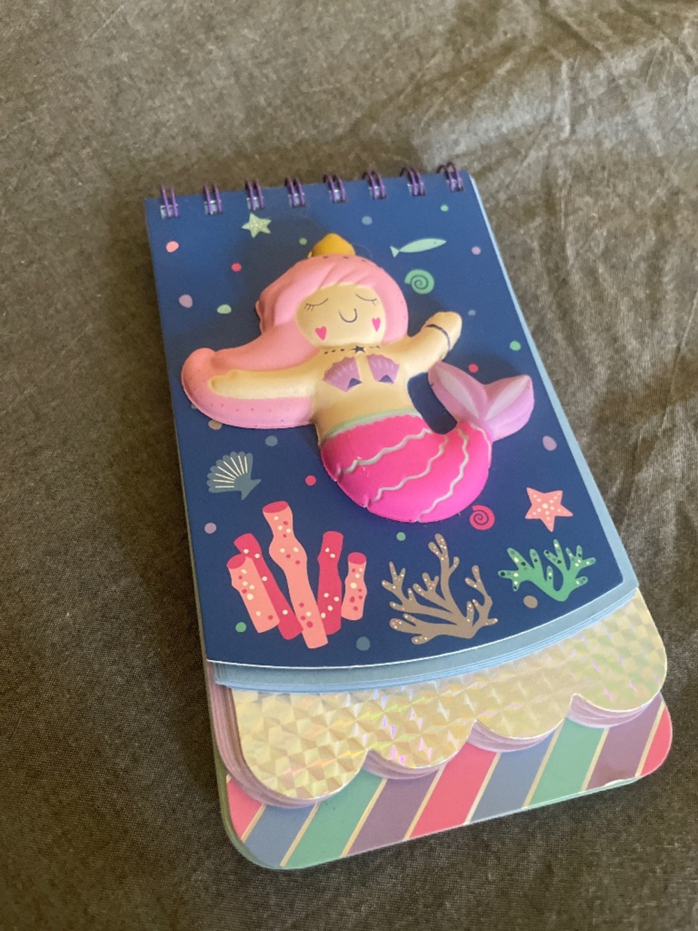 Squishy Mermaid notepad